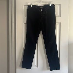LOFT Black Skinny Corduroys